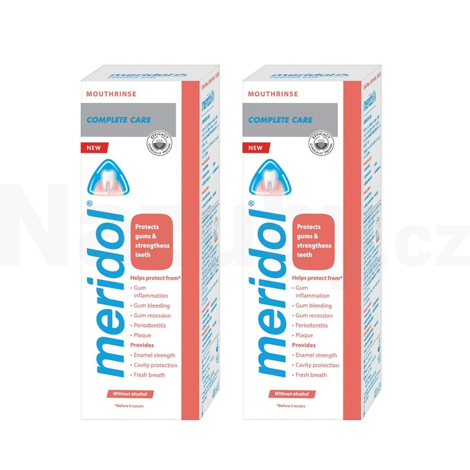 Meridol Complete Care ústní voda 2x 400 ml
