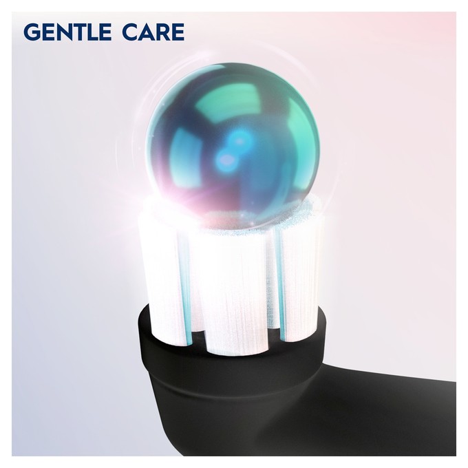 Oral-B iO Gentle Care Black náhradní hlavice 4 ks