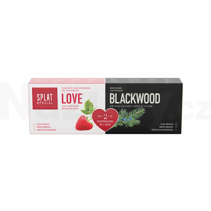 Splat Special Blackwood&Love zubní pasta 2x75 ml