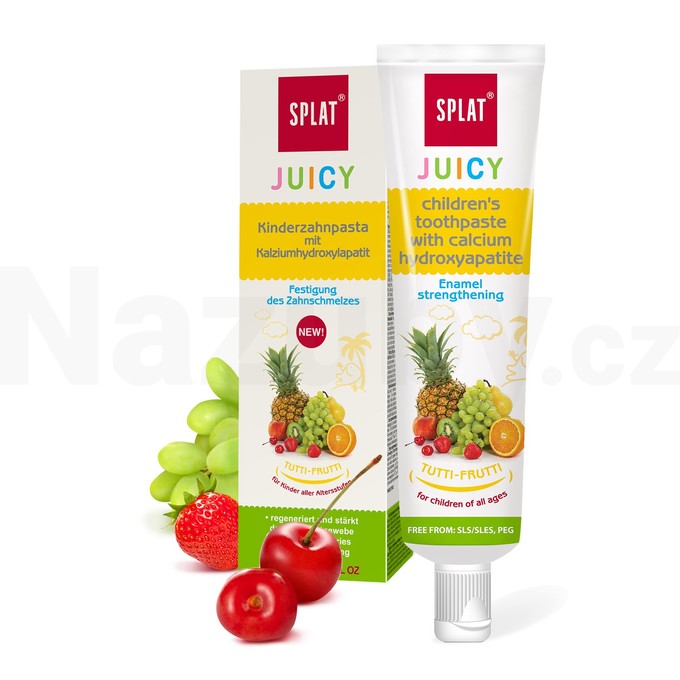 Splat Juicy Tutti-Frutti dětská zubní pasta 35 ml