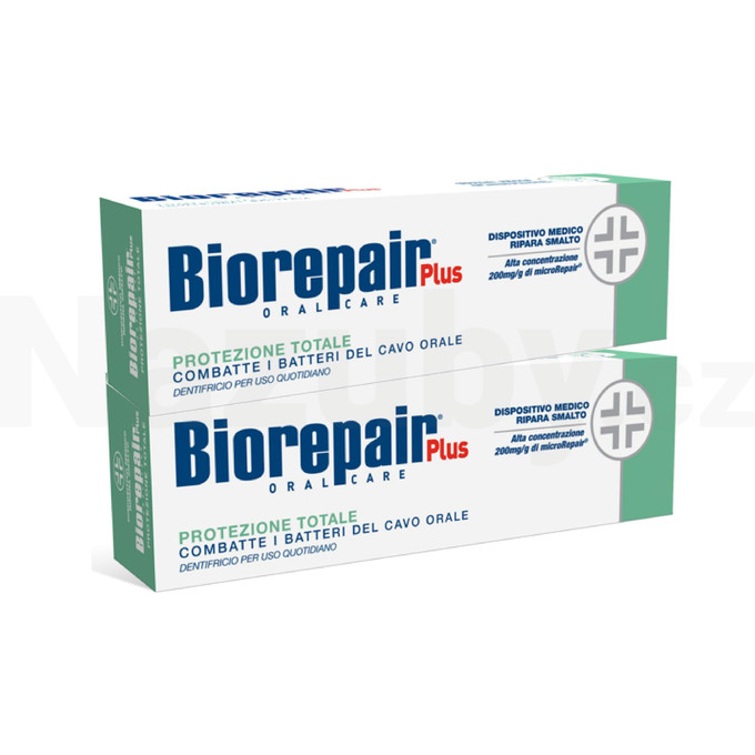 BioRepair Plus Total Protection zubní pasta 2x75 ml