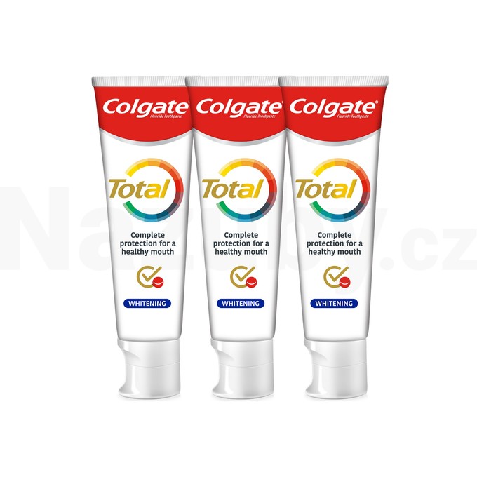 Colgate Total Whitening zubní pasta 3x75ml