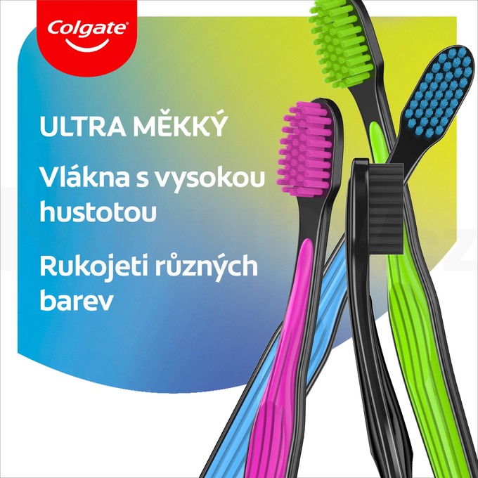 Colgate Ultra Soft zubní kartáček 2 ks
