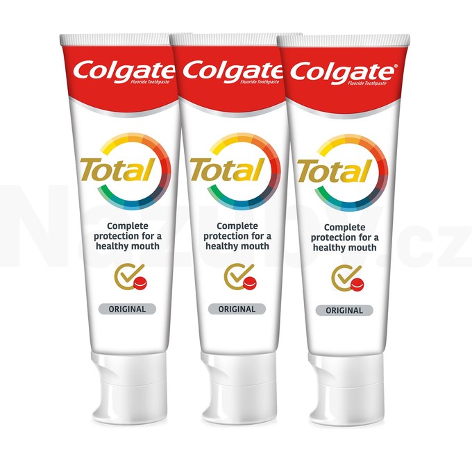 Colgate Total Original zubní pasta 3x75ml