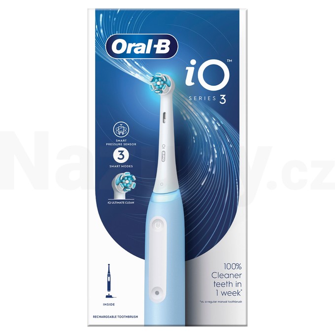 Oral-B iO Series 3 Blue magnetický kartáček