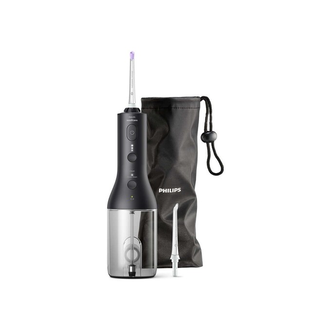 Philips Sonicare HX3826/33 Power Flosser Black cestovní ústní sprcha