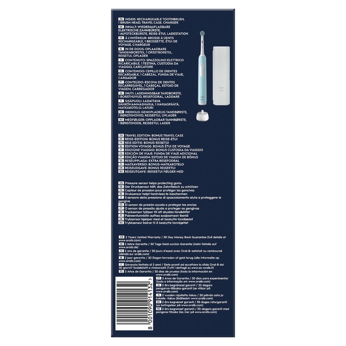 Oral-B PRO Series 1 Caribbean Blue oscilační kartáček