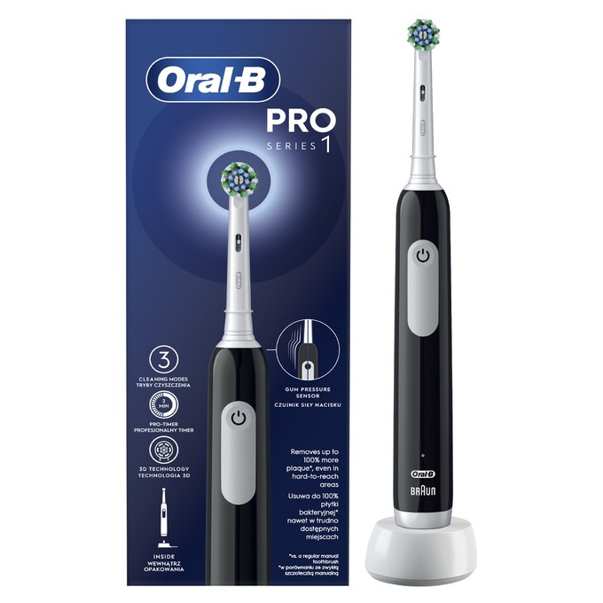 Oral-B Pro Series 1 Black oscilační kartáček