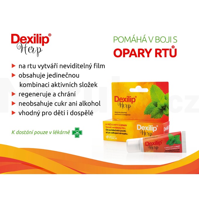 Dexilip Herp gel na opary 7 ml