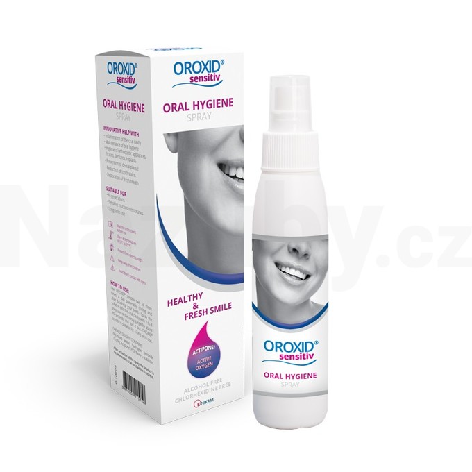 Oroxid Sensitiv sprej pro ústní hygienu 100 ml