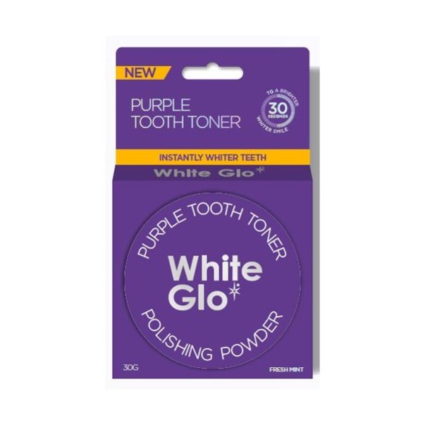 White Glo Purple bělicí zubní pudr 30 g