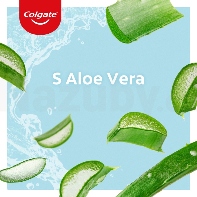 Colgate Natural Extracts Aloe Vera zubní pasta 3×75 ml