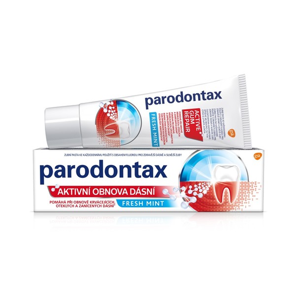 Parodontax aktivní obnova dásní Fresh Mint zubní pasta 75 ml