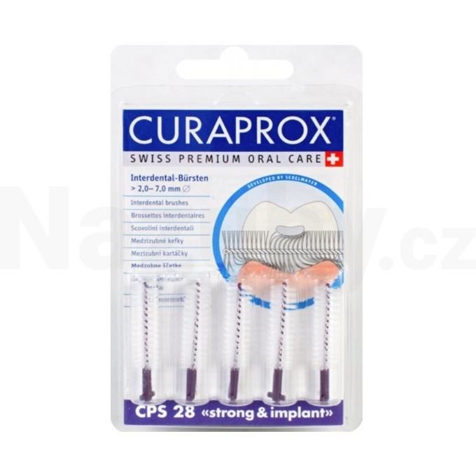 Curaprox CPS 28 strong implant mezizubní kartáčky 5 ks