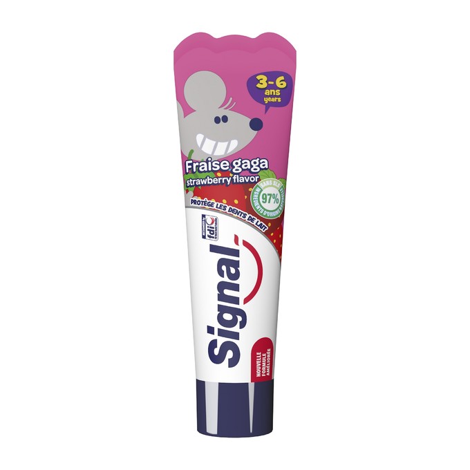 Signal Kids Strawberry dětská zubní pasta 50 ml