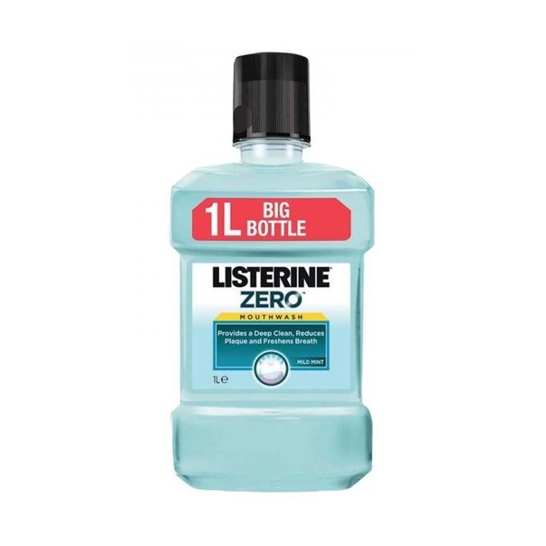 Listerine Cool Mint Zero ústní voda 1000 ml