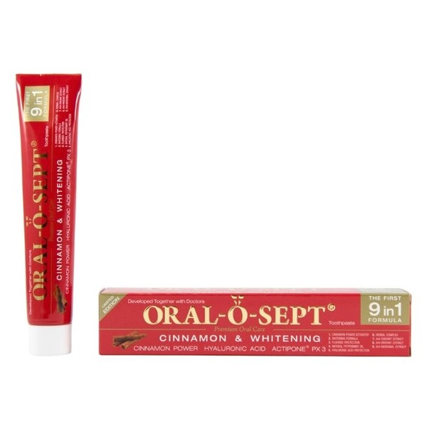Oral-o-sept Cinnamon zubní pasta 75 ml