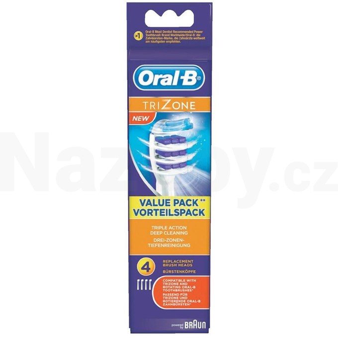Oral B Trizone EB 30-4 náhradní hlavice 4 ks