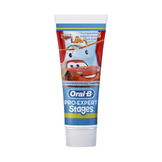 Oral-B Pro Expert Stages Auta/Princezny dětská zubní pasta 75 ml