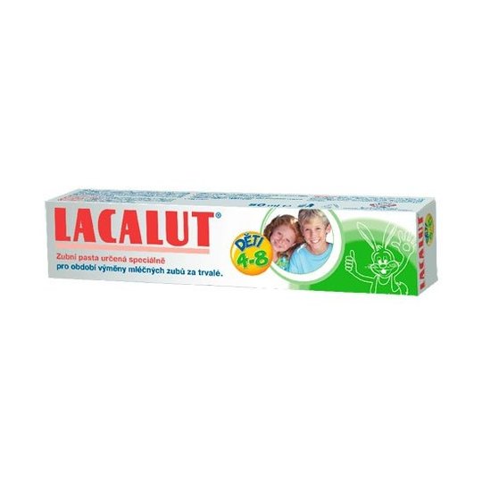 Lacalut zubní pasta pro děti 4-8 50 ml