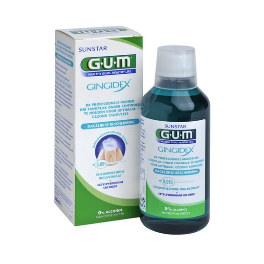 GUM Gingidex 0,06% ústní voda 300 ml