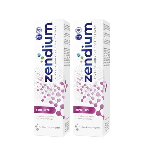 Zendium Sensitive zubní pasta 2×75 ml