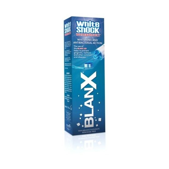 BlanX White Shock & Protect zubní pasta 50 ml s LED aktivátorem