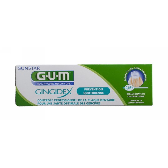 GUM Gingidex 0,06% zubní pasta 75 ml
