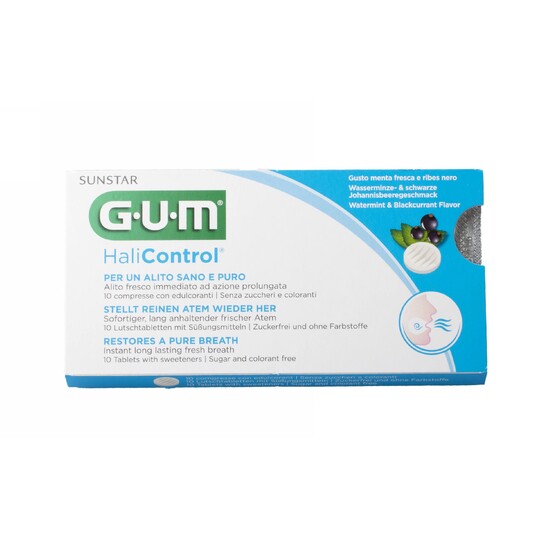 GUM HaliControl pastilky 10 ks