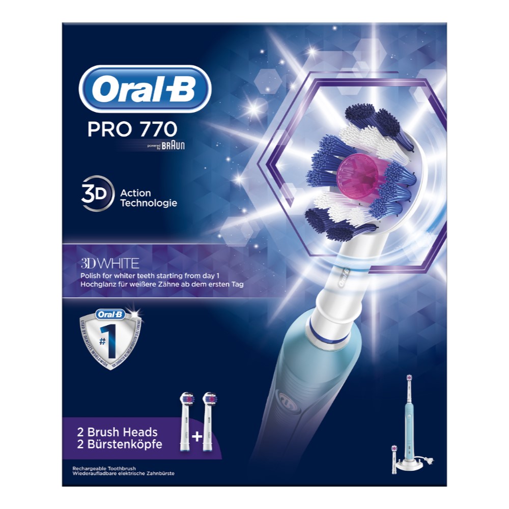 Oral-B PRO 770 3D White zubní kartáček