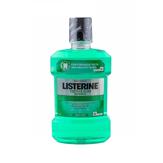 Listerine Teeth & Gum Defence ústní voda 1000 ml