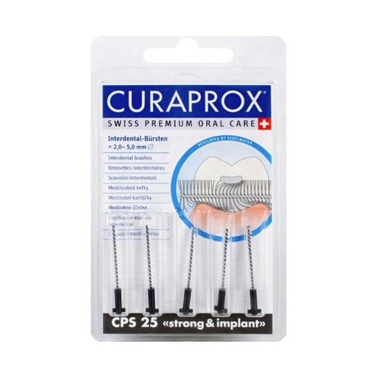Curaprox CPS 25 strong implant mezizubní kartáčky 5 ks