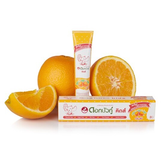 Twin Lotus Kids Orange dětská zubní pasta 35 g