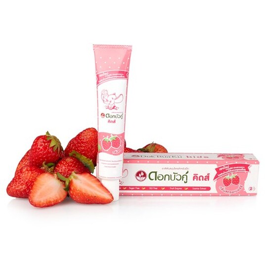 Twin Lotus Kids Strawberry dětská zubní pasta 35 g