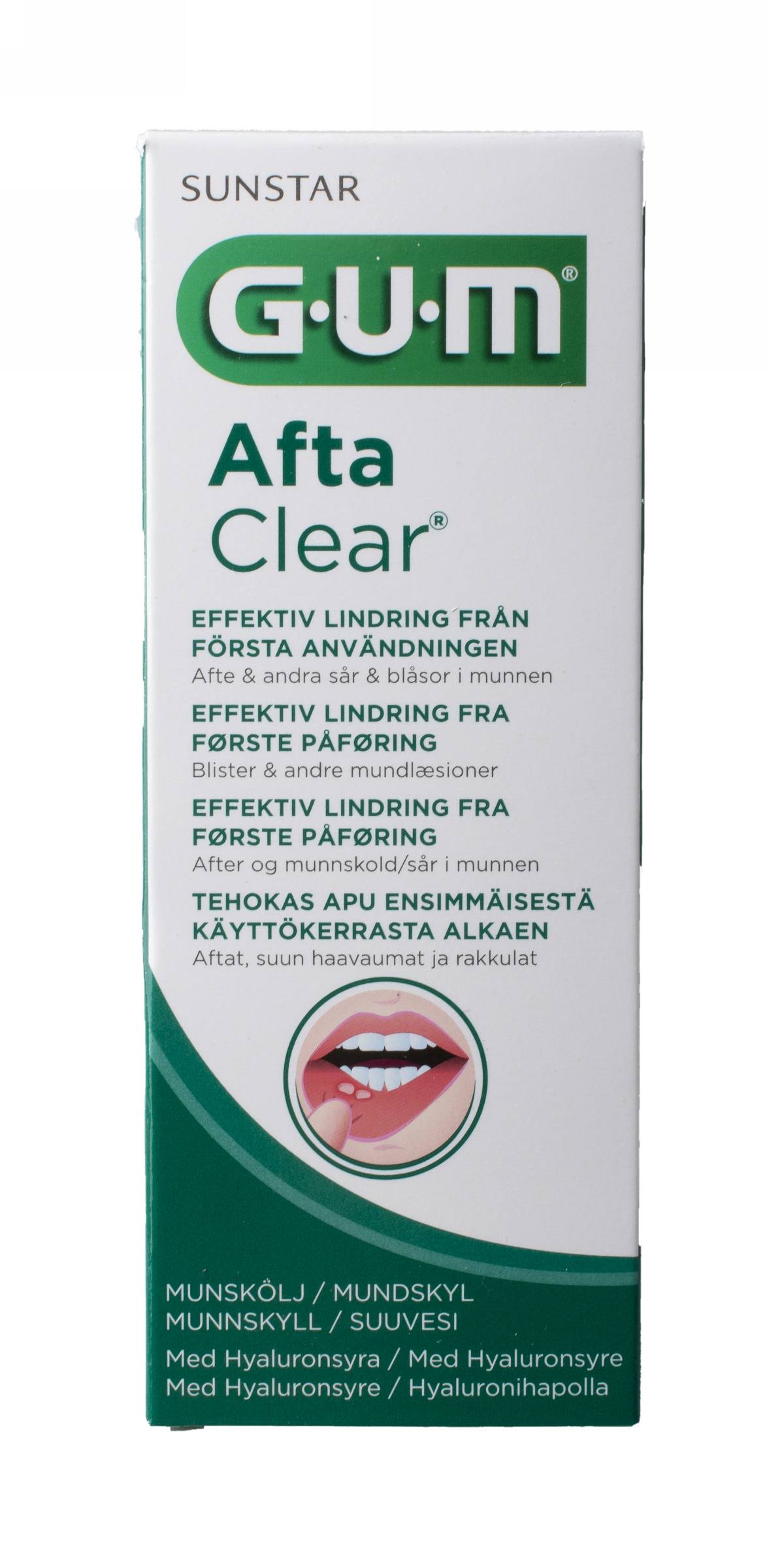 GUM AftaClear ústní výplach 120 ml