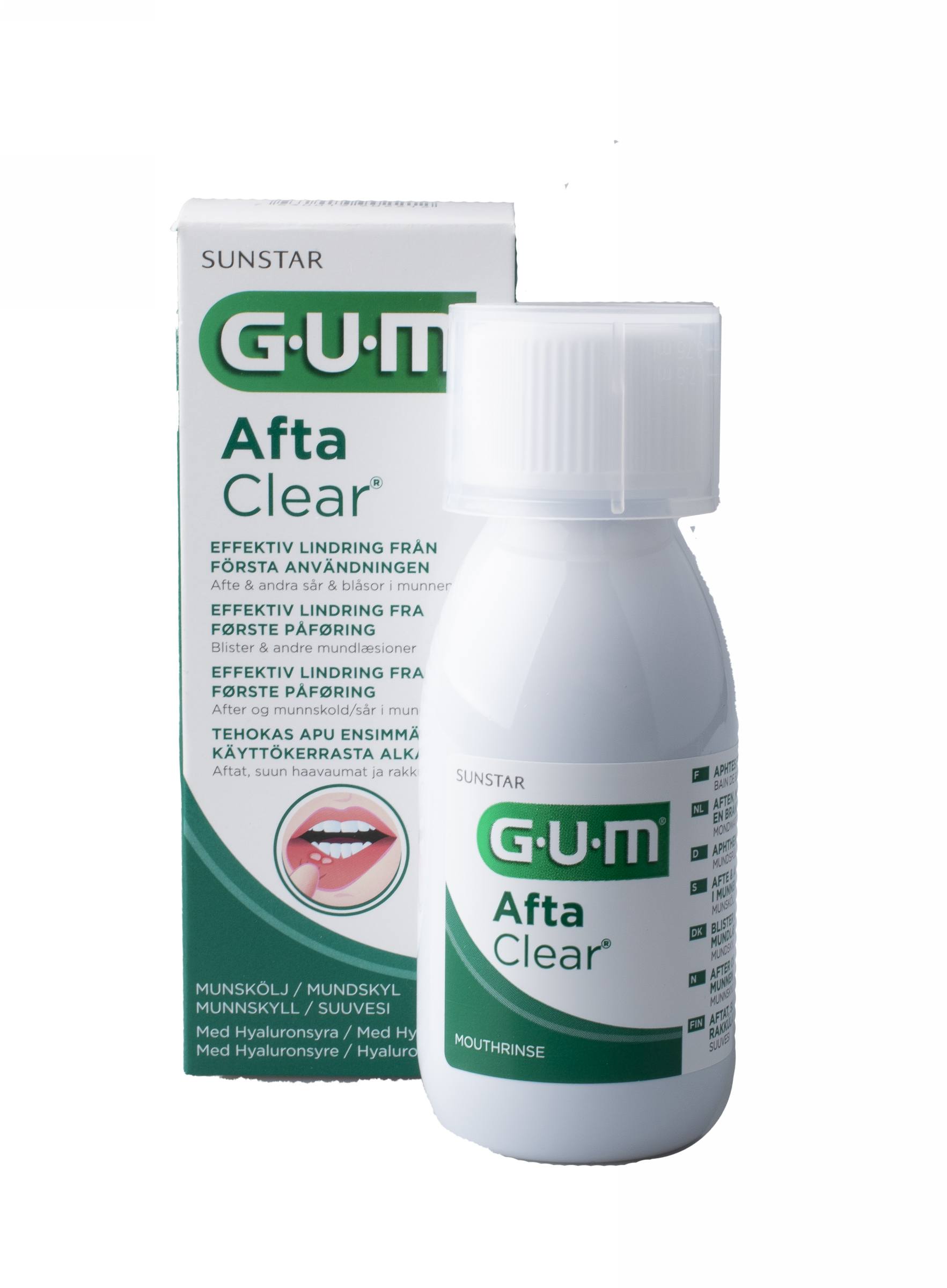 GUM AftaClear ústní výplach 120 ml