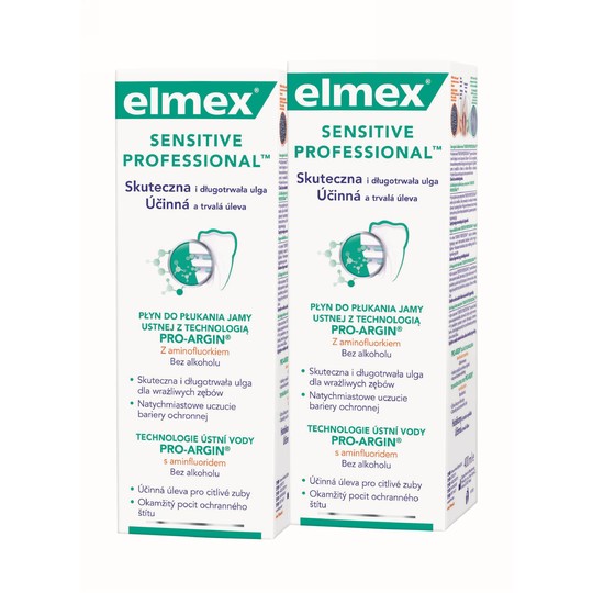 Elmex Sensitive Professional 2x 400 ml + Elmex 400 ml