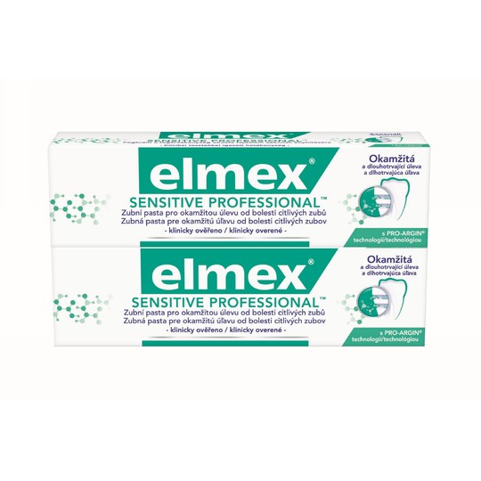 Elmex Sensitive Professional 2x75 ml + Elmex 400 ml