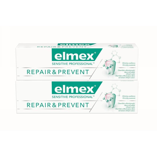 Elmex Sensitive Professional Repair & Prevent 2x 75 ml + Elmex 400 ml