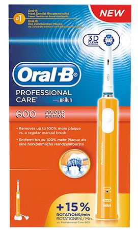 Braun Oral-B Professional Care 600 D16 ORANGE zubní kartáček