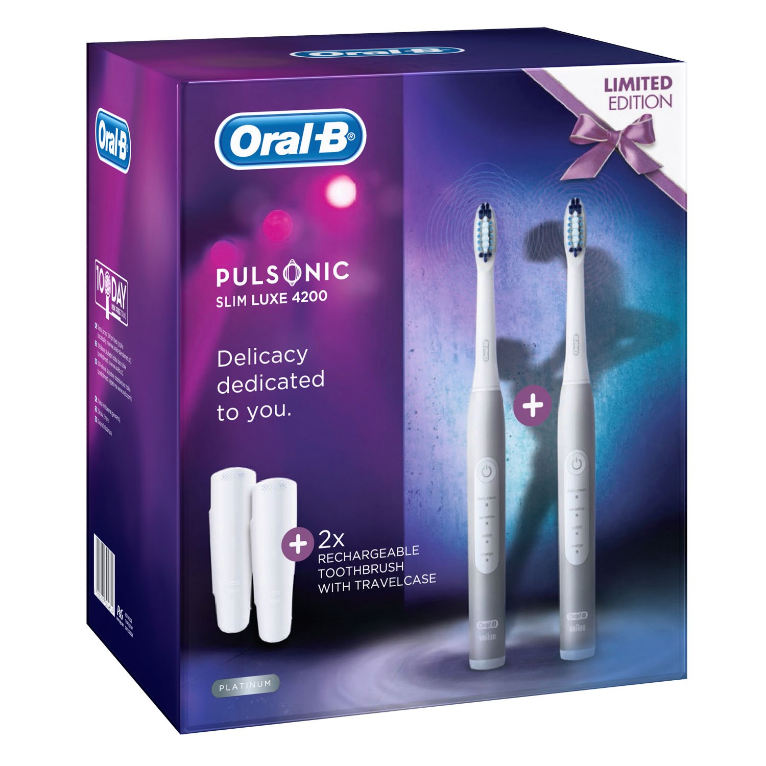Oral-B Pulsonic Slim Luxe 4200 zubní kartáček 1+1 tělo