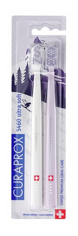 Curaprox CS 5460 Ultrasoft Winter 2020 zubní kartáček 2 ks