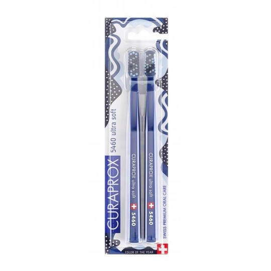 Curaprox CS 5460 Ultrasoft Classic Blue zubní kartáček 2 ks