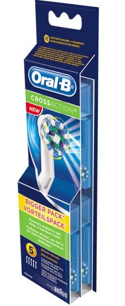 Braun Oral-B CrossAction EB 50-5 náhradní hlavice 5 ks