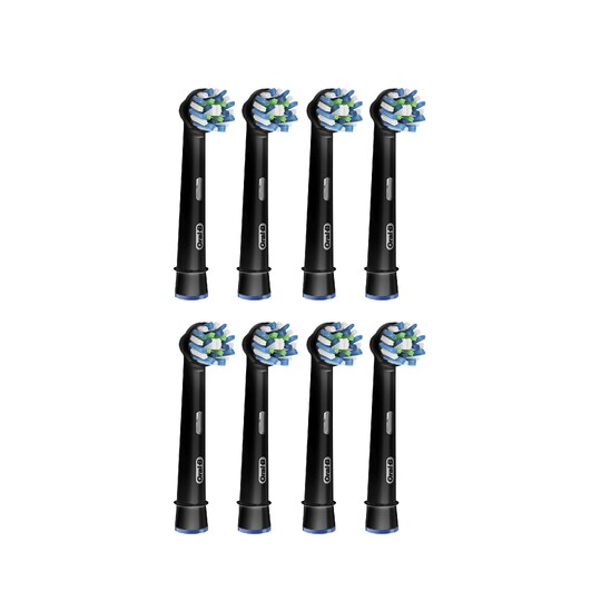 Oral-B EB50-8 CrossAction Black náhradní hlavice 8 ks