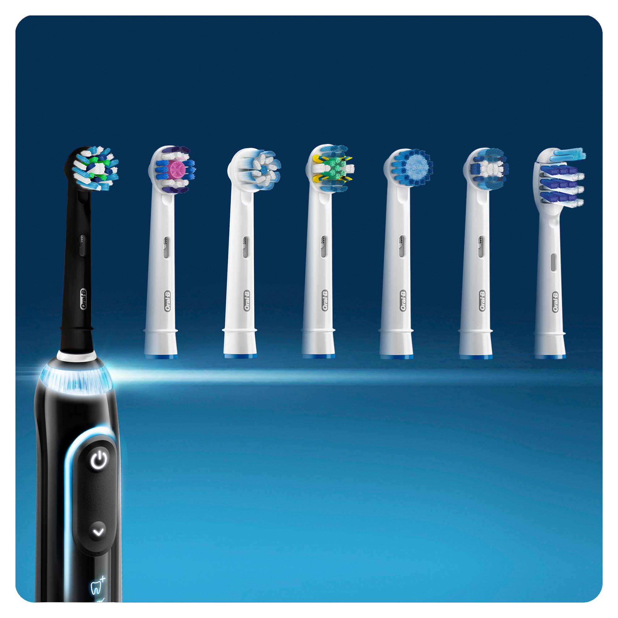 Oral-B EB50-8 CrossAction Black náhradní hlavice 8 ks