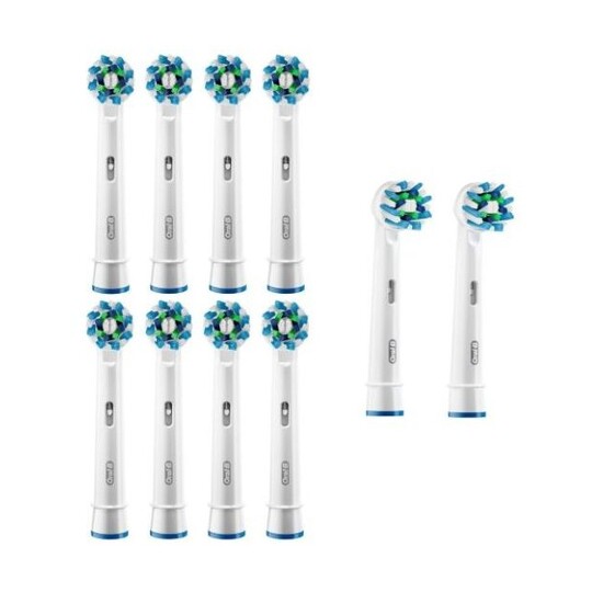 Braun Oral-B CrossAction EB 50-10 náhradní hlavice 8+2ks