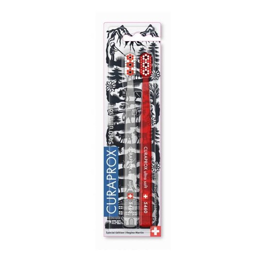 Curaprox CS 5460 Ultrasoft Swiss zubní kartáček 2 ks