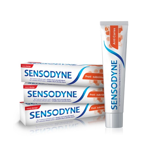 Sensodyne Anti Caries zubní pasta 3x75ml