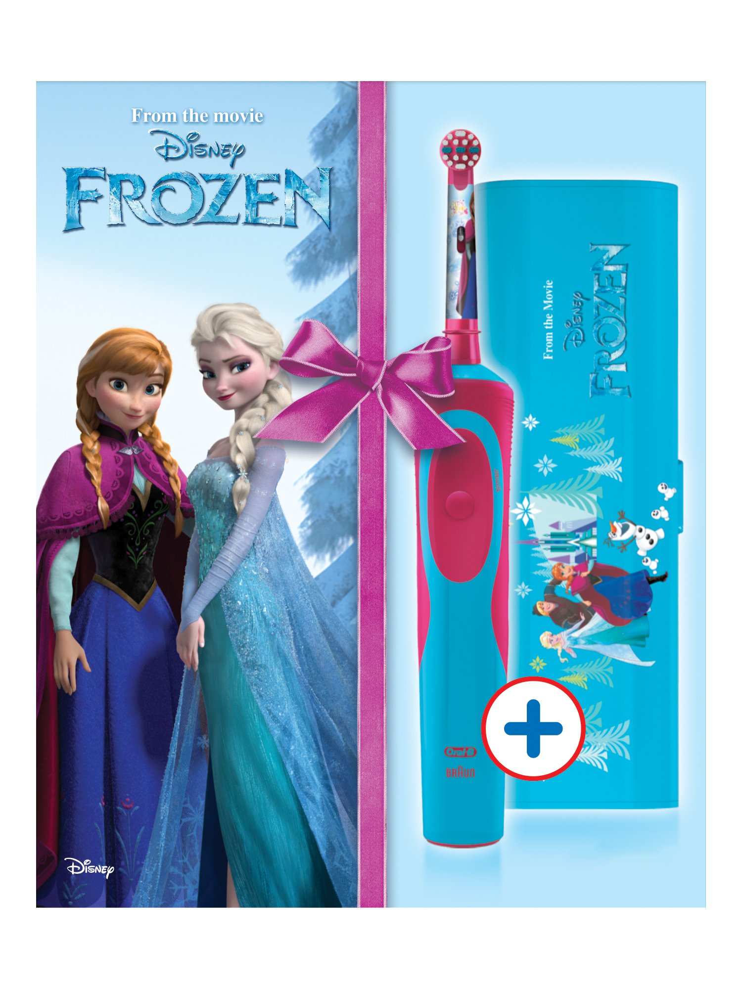 Braun Oral-B Stages Power Kids Frozen + cestovní pouzdro